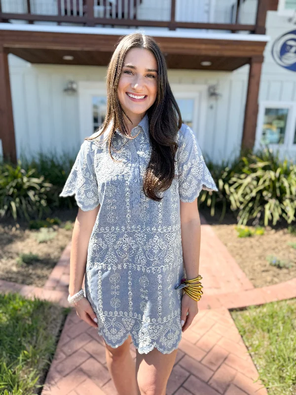 Printed mini dresses for a casual day out The Liam Mini Dress