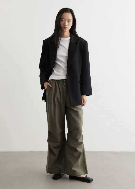 Cigarette Style Women's Printed Linen Blend Pants for Casual DaysAvenue Elasticated Pants Cigarette Style Women's Printed Linen Blend Pants for Casual DaysAvenue Elasticated Pants