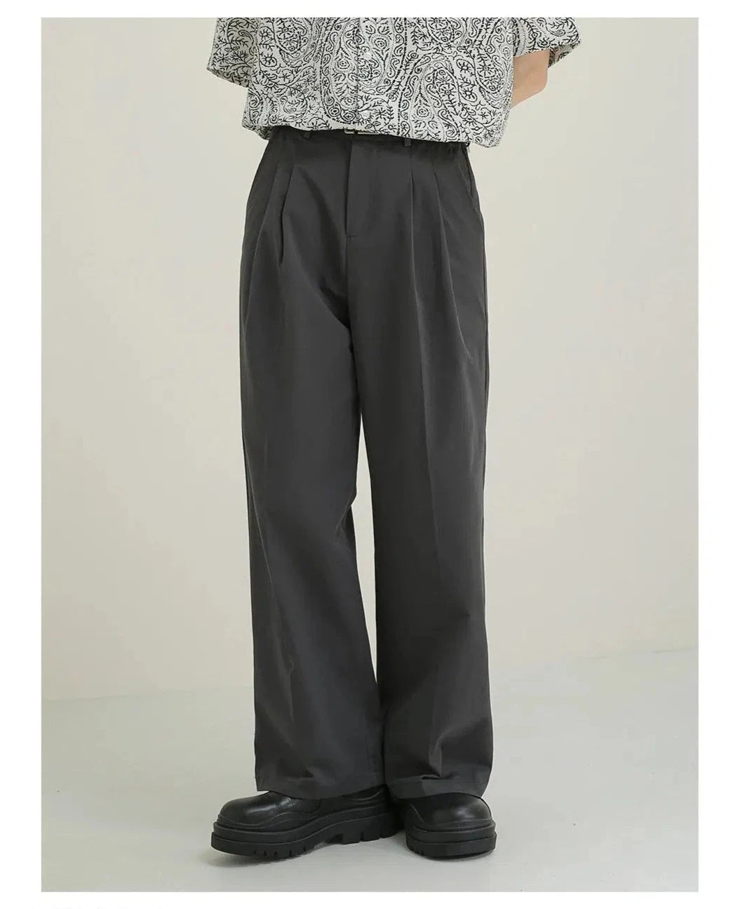 Casual Fit Suit Pants