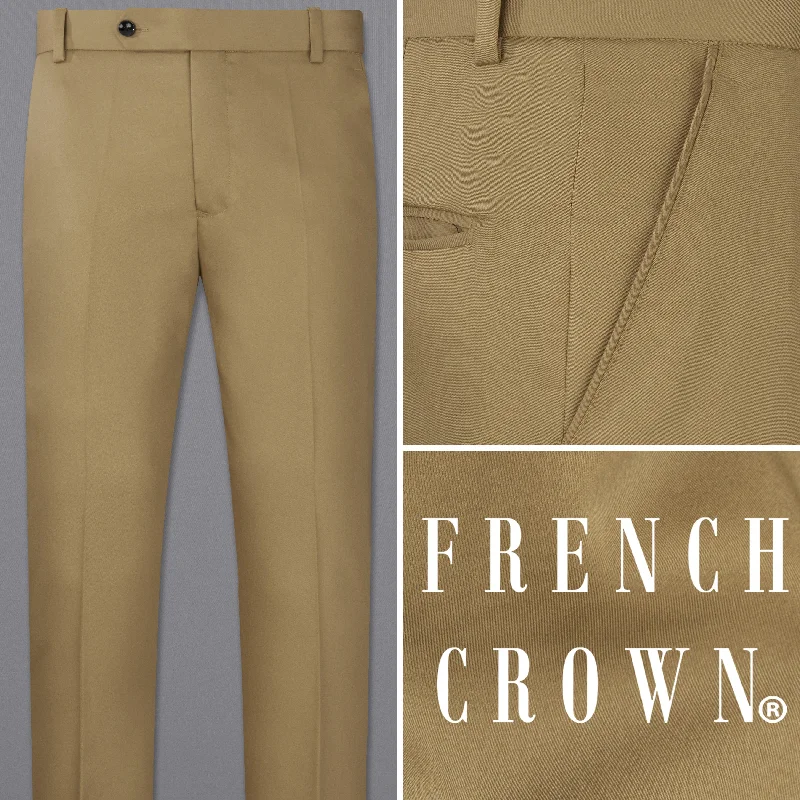 Clay Creek Brown Solid  Pant