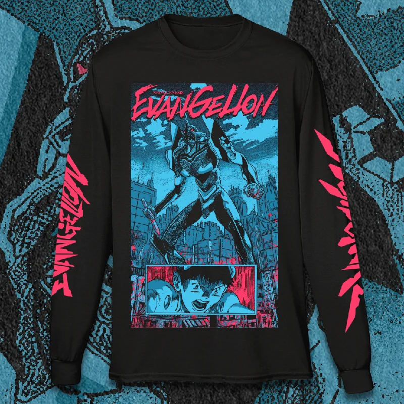 "EVANGELION" LONG SLEEVE SHIRT