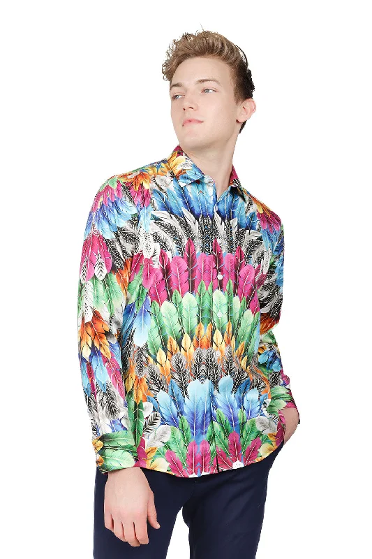 Feathers Long Sleeve Shirt