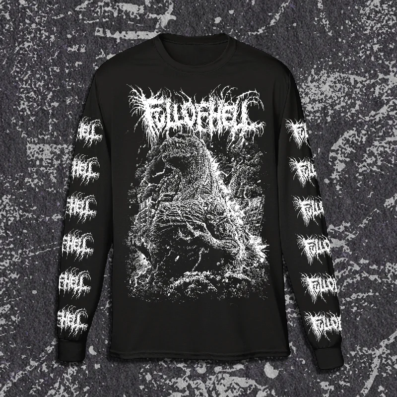 FULL OF HELL "GOD INCARNATE" LONG SLEEVE SHIRT