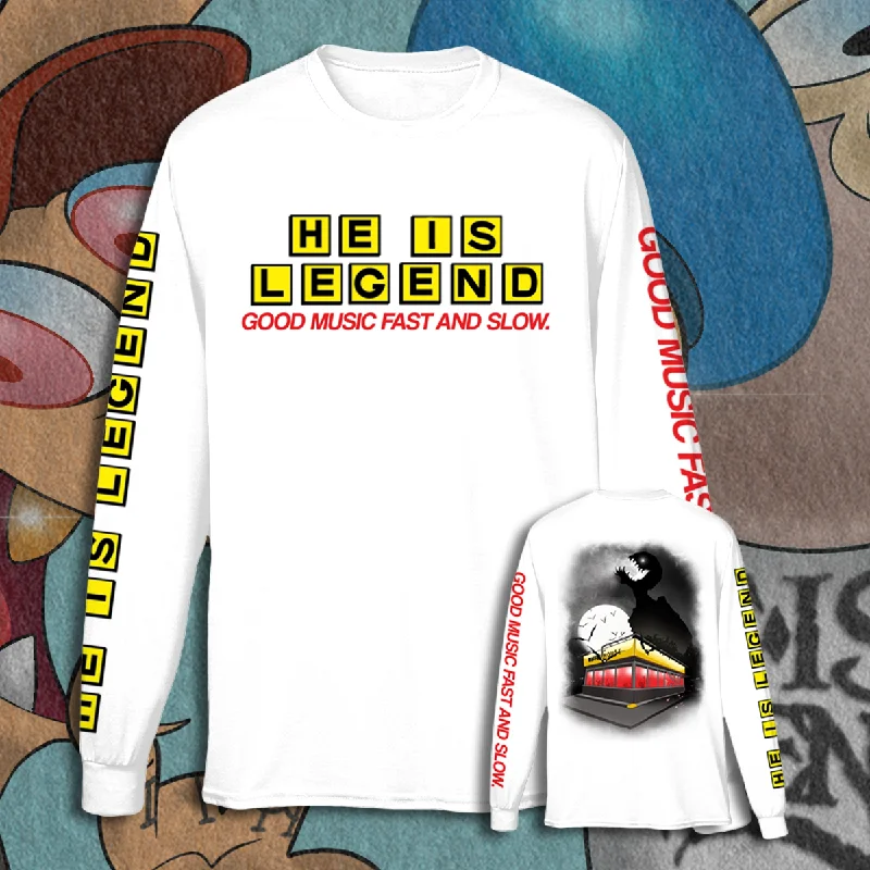 HE IS LEGEND "GOOD MUSIC" LONG SLEEVE SHIRT