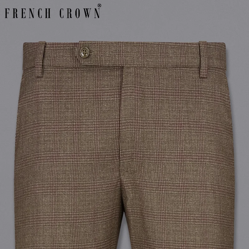 Hemlock Brown Plaid Pant