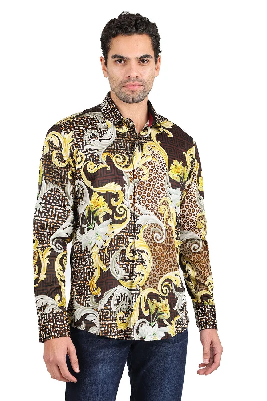 Just Baroque Long Sleeve Shirt