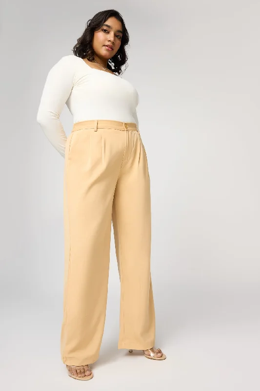 Cropped Women's Corduroy Pants in Autumn ColorsNude Beige Curve Pleated Straight Korean Pants Cropped Women's Corduroy Pants in Autumn ColorsNude Beige Curve Pleated Straight Korean Pants