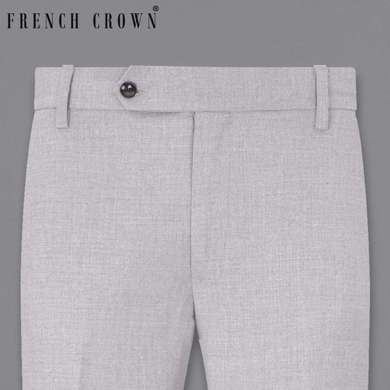 Plus Size Women's Patchwork - Design Jeans for a Unique AppearancePearl Slate Gray Plaid Pant Plus Size Women's Patchwork - Design Jeans for a Unique AppearancePearl Slate Gray Plaid Pant