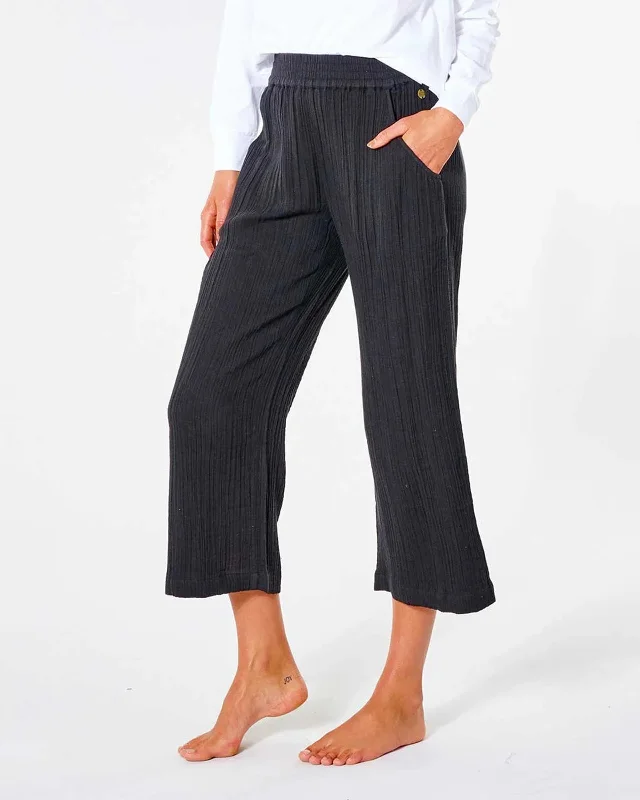 Cigarette Style Women's Printed Linen Blend Pants for Casual DaysPremium Surf Beach Pant Cigarette Style Women's Printed Linen Blend Pants for Casual DaysPremium Surf Beach Pant