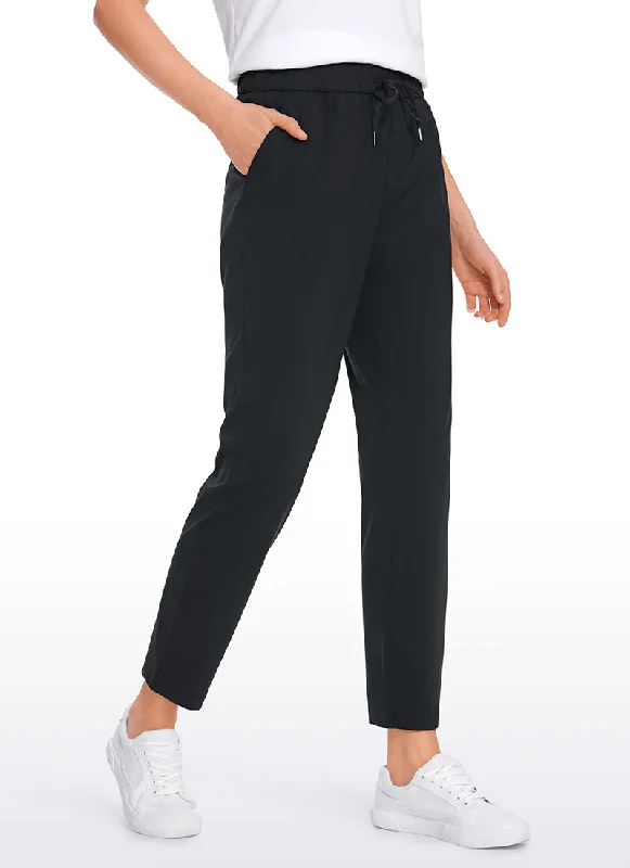 Plus Size Women's High - Waisted Bootcut Jeans in Distressed StyleOn the Travel Pants with Pockets 27'' Plus Size Women's High - Waisted Bootcut Jeans in Distressed StyleOn the Travel Pants with Pockets 27''