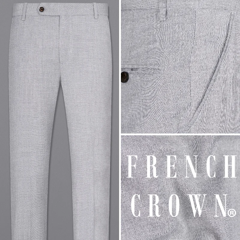 Plus Size Women's Elastic - Waist Culottes in Earth TonesSilver Sand Grey Wool Rich Pant Plus Size Women's Elastic - Waist Culottes in Earth TonesSilver Sand Grey Wool Rich Pant