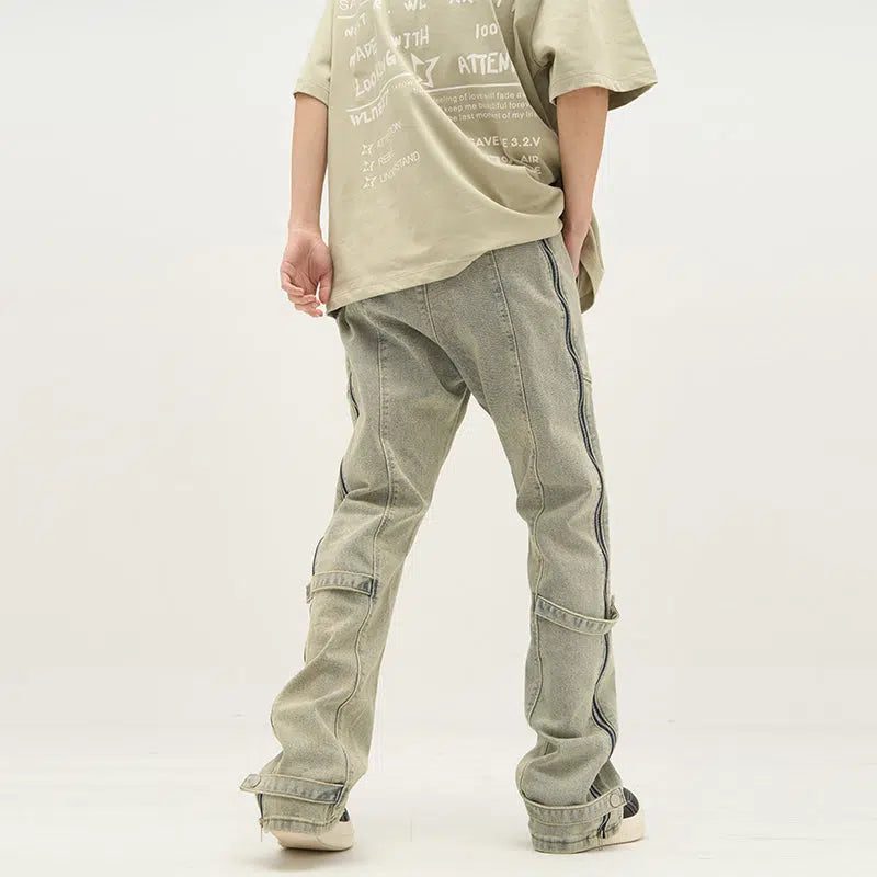 Women's Straight - Leg Linen Pants for a Breezy Summer LookSlim Fit Yellow Mud Dyed Workwear Women's Straight - Leg Linen Pants for a Breezy Summer LookSlim Fit Yellow Mud Dyed Workwear