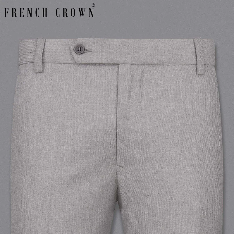 Ankle - Length Women's Printed Joggers for TravelingSpun Pearl Gray Pant