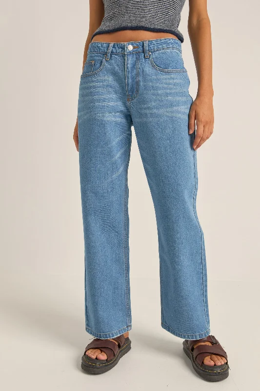 Plus Size Women's Cargo Pants with Multiple Pockets for HikingWashed Out Denim Pant Blue Plus Size Women's Cargo Pants with Multiple Pockets for HikingWashed Out Denim Pant Blue