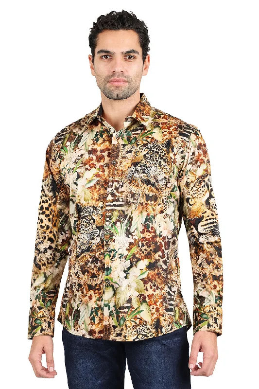 Wild Wonders Rhinestone Long Sleeve Shirt