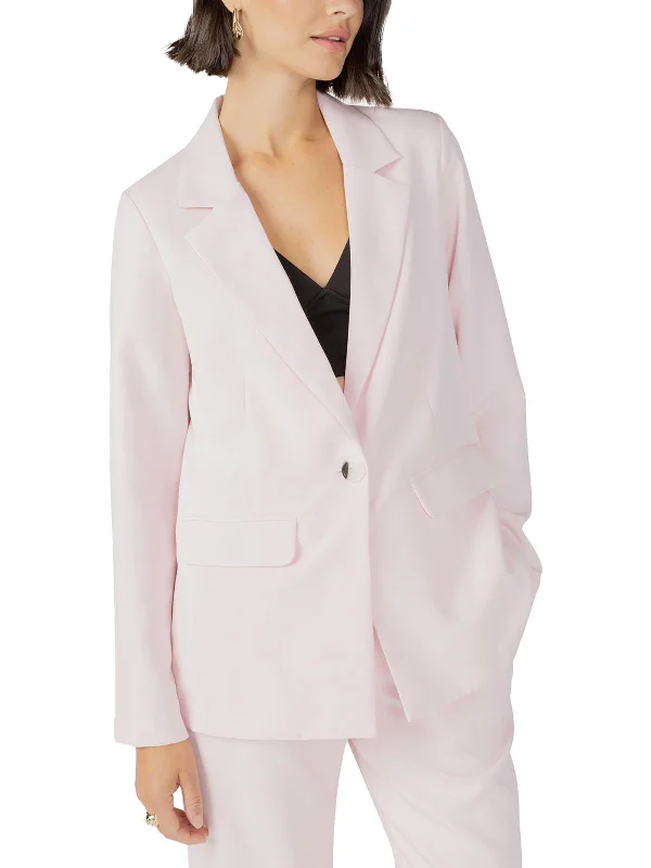 Plus Size Women's Sequin - Embellished Blazers in Silver for a Glamorous PartyBryce Womens Woven Suit Separate One-Button Blazer Plus Size Women's Sequin - Embellished Blazers in Silver for a Glamorous PartyBryce Womens Woven Suit Separate One-Button Blazer