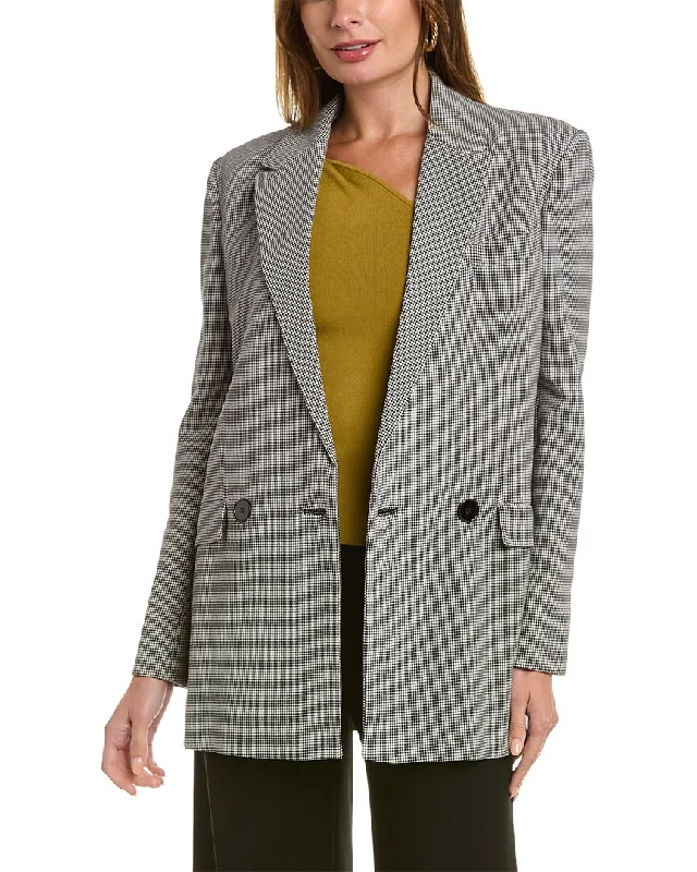 Women's Longline Linen Blazers in Pastel Colors for Summer EventsGalvan London Boyfriend Blazer Women's Longline Linen Blazers in Pastel Colors for Summer EventsGalvan London Boyfriend Blazer