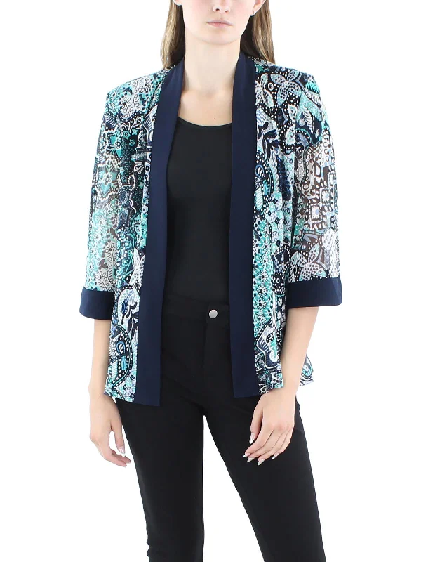 Oversized Women's Printed Blazers in Animal Patterns for a Statement PiecePetites Womens Printed Polyester Duster Blazer Oversized Women's Printed Blazers in Animal Patterns for a Statement PiecePetites Womens Printed Polyester Duster Blazer