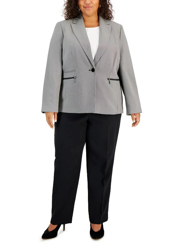 Plus Womens 2PC Work Wear Pant Suit