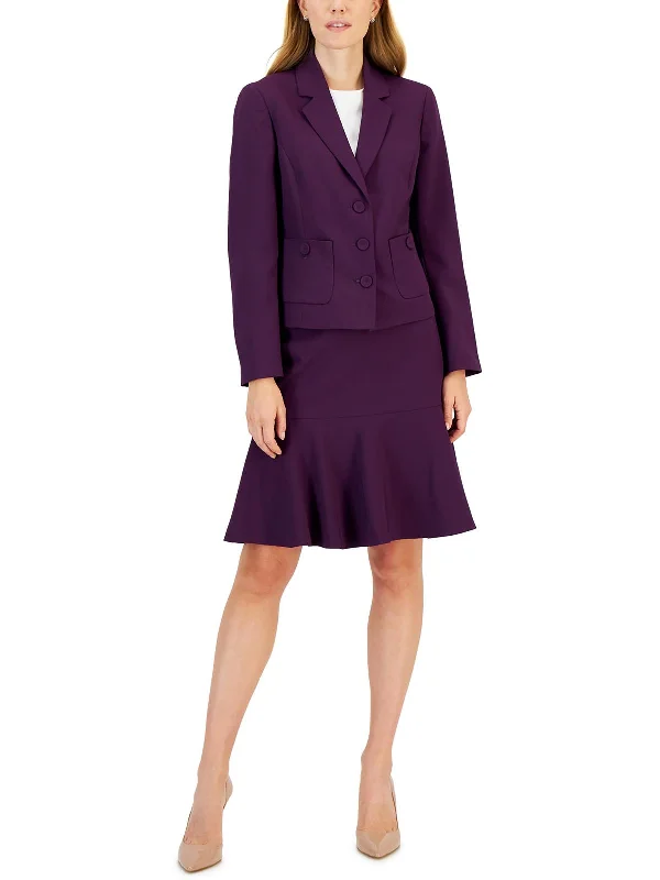Double - Breasted Women's Polyester Blazers in Bright Colors for a Fun StyleWomens Notch Collar Office Two-Button Blazer Double - Breasted Women's Polyester Blazers in Bright Colors for a Fun StyleWomens Notch Collar Office Two-Button Blazer
