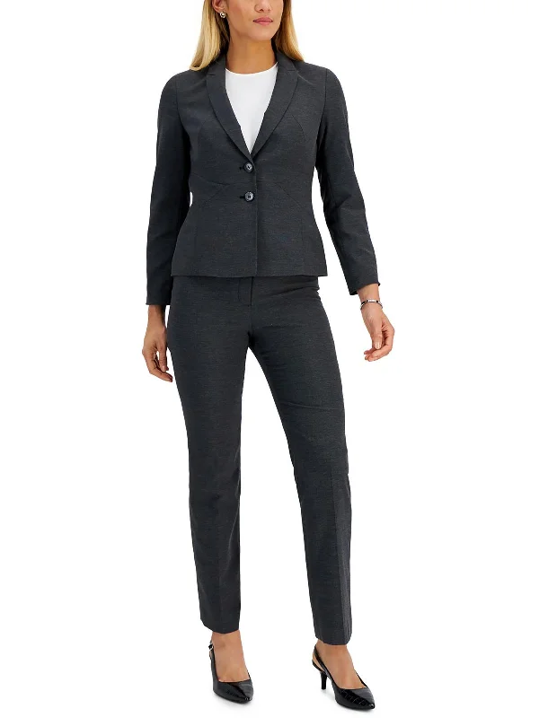 Plus Size Women's Cropped Velvet Blazers in Burgundy for a Night OutWomens Office Business Two-Button Blazer