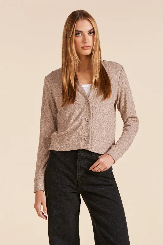 cropped women cardigan to pair with high - waisted jeansSHORT CARDIGAN