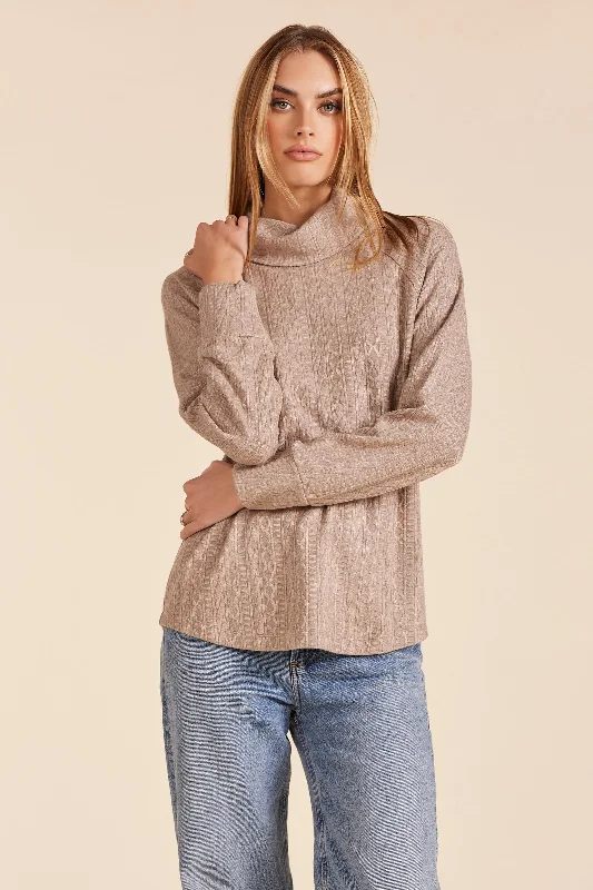 maternity women cardigan for expecting momsFUNNEL NECK TOP