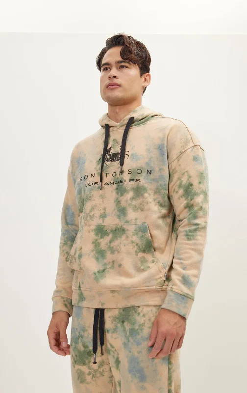 Tie-Dye Hoodie - Green