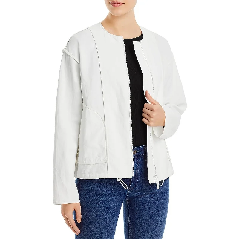 Embroidered women's cotton coats in a bohemian pattern for a unique designWomens Linen Short Bomber Jacket Embroidered women's cotton coats in a bohemian pattern for a unique designWomens Linen Short Bomber Jacket