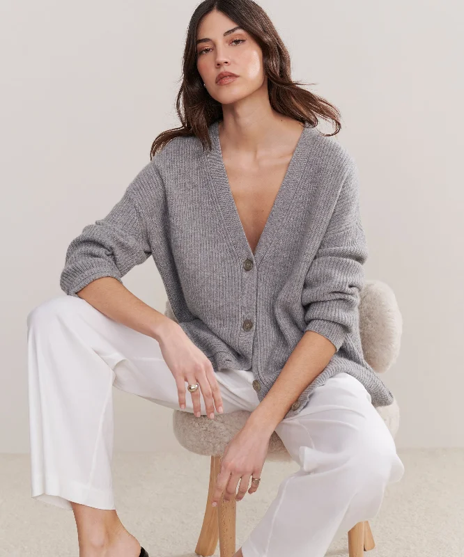 open front women cardigan for easy stylingCashmere Cocoon Cardigan