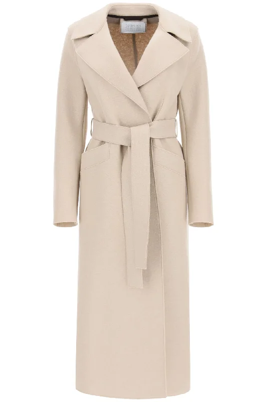 Plus size women's wool blend coats for a warm and stylish winterlong coat in pressed wool A1191MLK ALMOND Plus size women's wool blend coats for a warm and stylish winterlong coat in pressed wool A1191MLK ALMOND