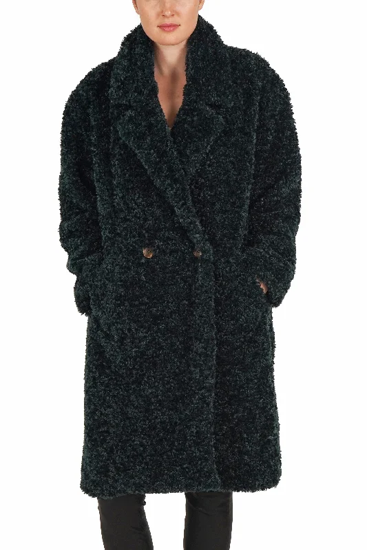 Petite women's wool blend coats with a tailored fit for a flattering silhouetteLong Teddy Coat Petite women's wool blend coats with a tailored fit for a flattering silhouetteLong Teddy Coat