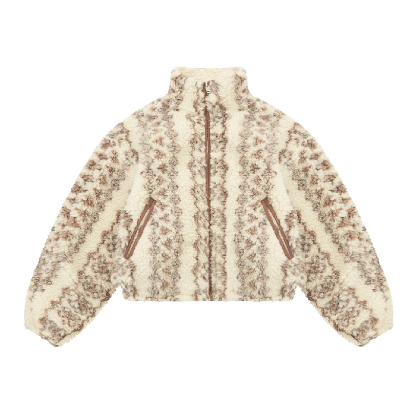 Quilted down women's coats with removable hoods for outdoor activitiesMackensy Coat