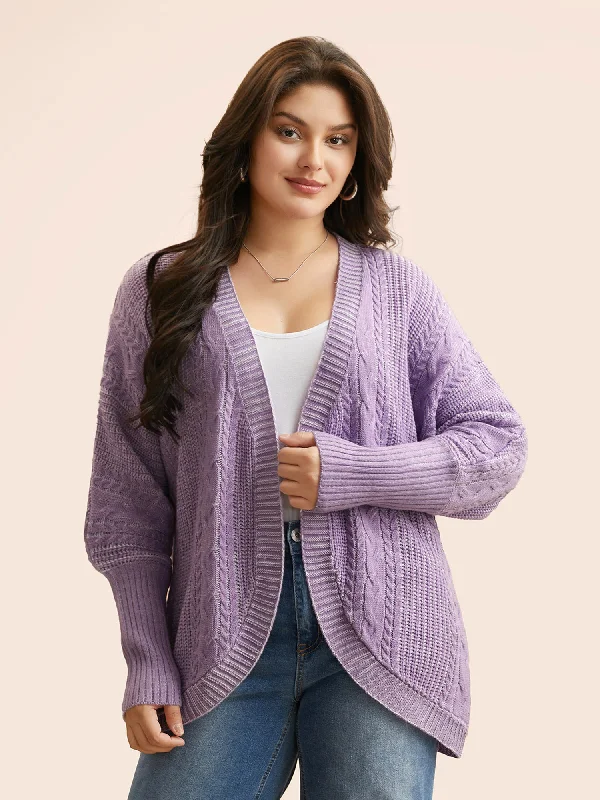 organic cotton women cardigan for an eco - friendly choicePlain Cable Knit Dolman Sleeve Cardigan organic cotton women cardigan for an eco - friendly choicePlain Cable Knit Dolman Sleeve Cardigan