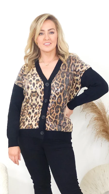 hooded women cardigan for added warmth and styleRobyn Black Cardigan