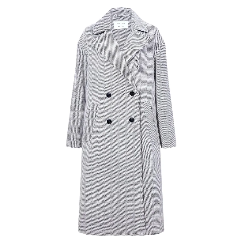 Shearling - lined women's leather coats for ultimate warmth and luxuryRonan Coat