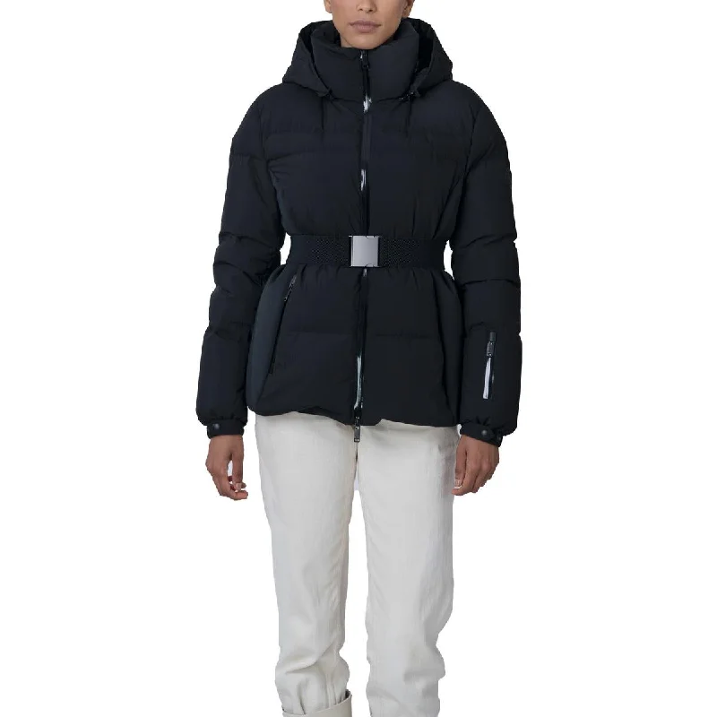 Long women's mac coats in a lightweight fabric for spring showersThe Recycled Planet Womens Insulated Detachable Hood Puffer Jacket Long women's mac coats in a lightweight fabric for spring showersThe Recycled Planet Womens Insulated Detachable Hood Puffer Jacket