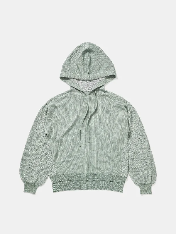 Plus size women's wool blend coats for a warm and stylish winterW Icon Hoodie - Sage Plus size women's wool blend coats for a warm and stylish winterW Icon Hoodie - Sage