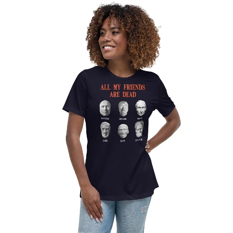 Puff Sleeve Women T Shirt for a Fashion - Forward LookAll my friends are dead - Women's T-Shirt