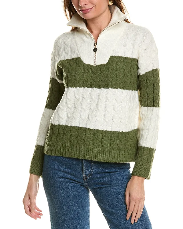 Tie - Front Women's Lambswool Sweaters in Pastel HuesANNA KAY Geraldine Sweater