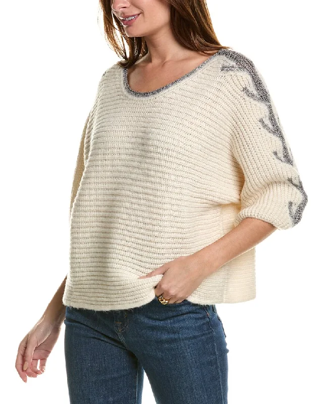 Plus Size Women's Oversized Chunky Knit SweatersANNA KAY Surprice Sweater