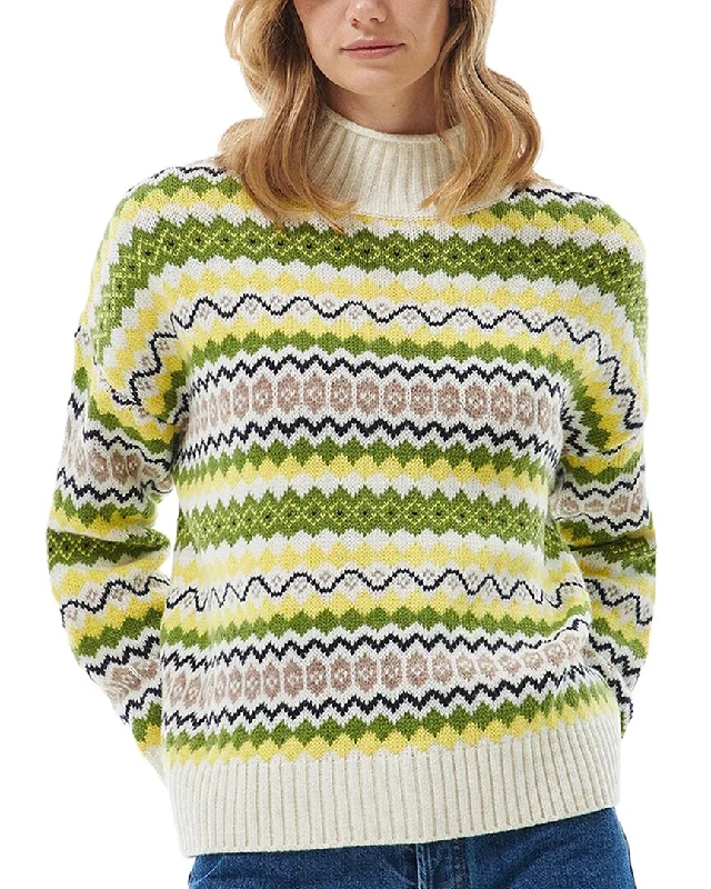Mock Neck Women's Angora Blend Sweater Dresses in Solid ColorsBarbour Wool-Blend Sweater Mock Neck Women's Angora Blend Sweater Dresses in Solid ColorsBarbour Wool-Blend Sweater