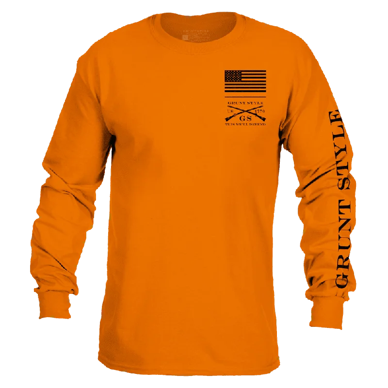 Base Long Sleeve - Safety Orange