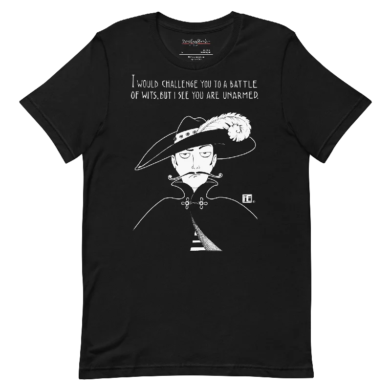 Muscle Women T Shirt for a Sporty and Casual LookBattle of Wits Unisex T-Shirt