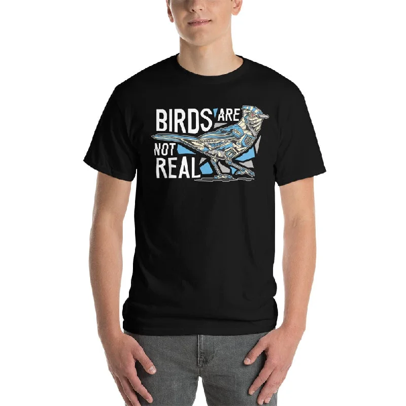 V - Neck Women T Shirt to Enhance the NecklineBirds are not real - Plus-Sized T-Shirt