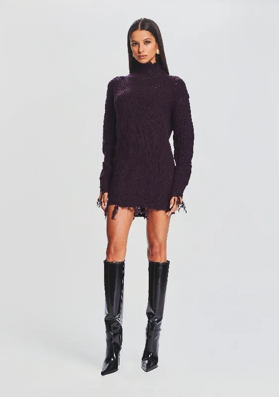 Plus Size Women's Asymmetric Hem Sweater Dresses in Modern DesignsCapala Sweater Dress Plus Size Women's Asymmetric Hem Sweater Dresses in Modern DesignsCapala Sweater Dress