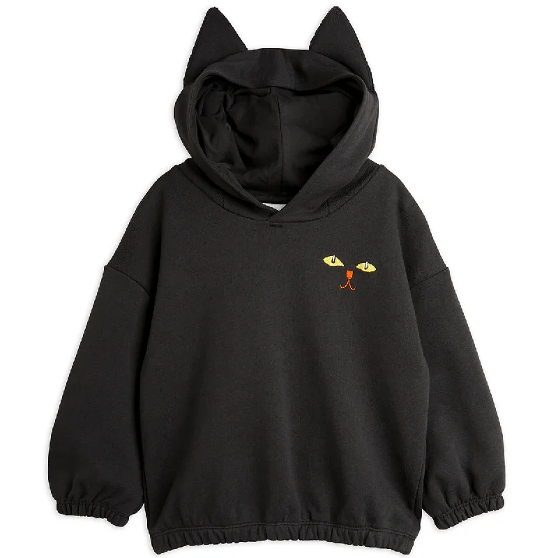 Cat Ears Hoodie by Mini Rodini