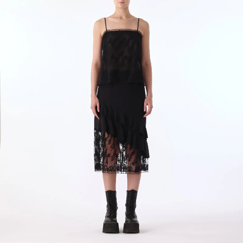 Boat Neck Women's Merino Wool Sweaters in Neutral ShadesCDC RUFFLE SKIRT w/ EMBROIDERED LACE TULLE COMBO Boat Neck Women's Merino Wool Sweaters in Neutral ShadesCDC RUFFLE SKIRT w/ EMBROIDERED LACE TULLE COMBO