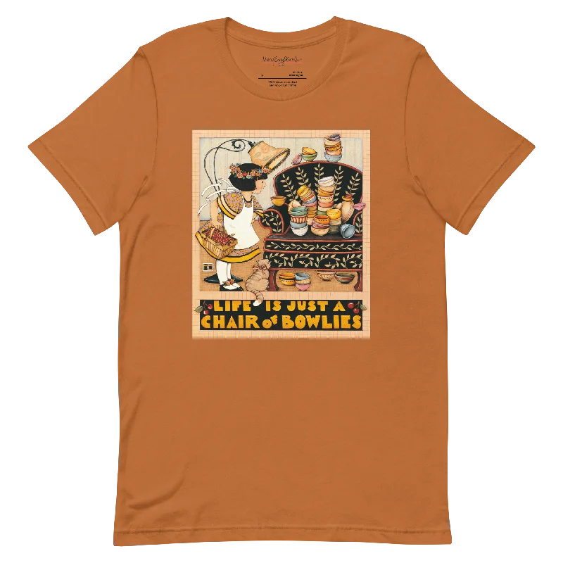 Crew Neck Women T Shirt with a Timeless DesignChair of Bowlies Unisex T-Shirt