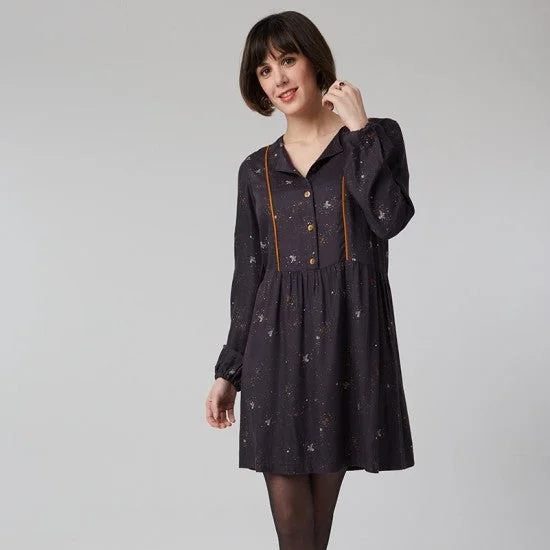 Plus Size Women's Long Sleeve Cable Knit Sweater DressesCoralie Bijasson Ariane Dress Plus Size Women's Long Sleeve Cable Knit Sweater DressesCoralie Bijasson Ariane Dress